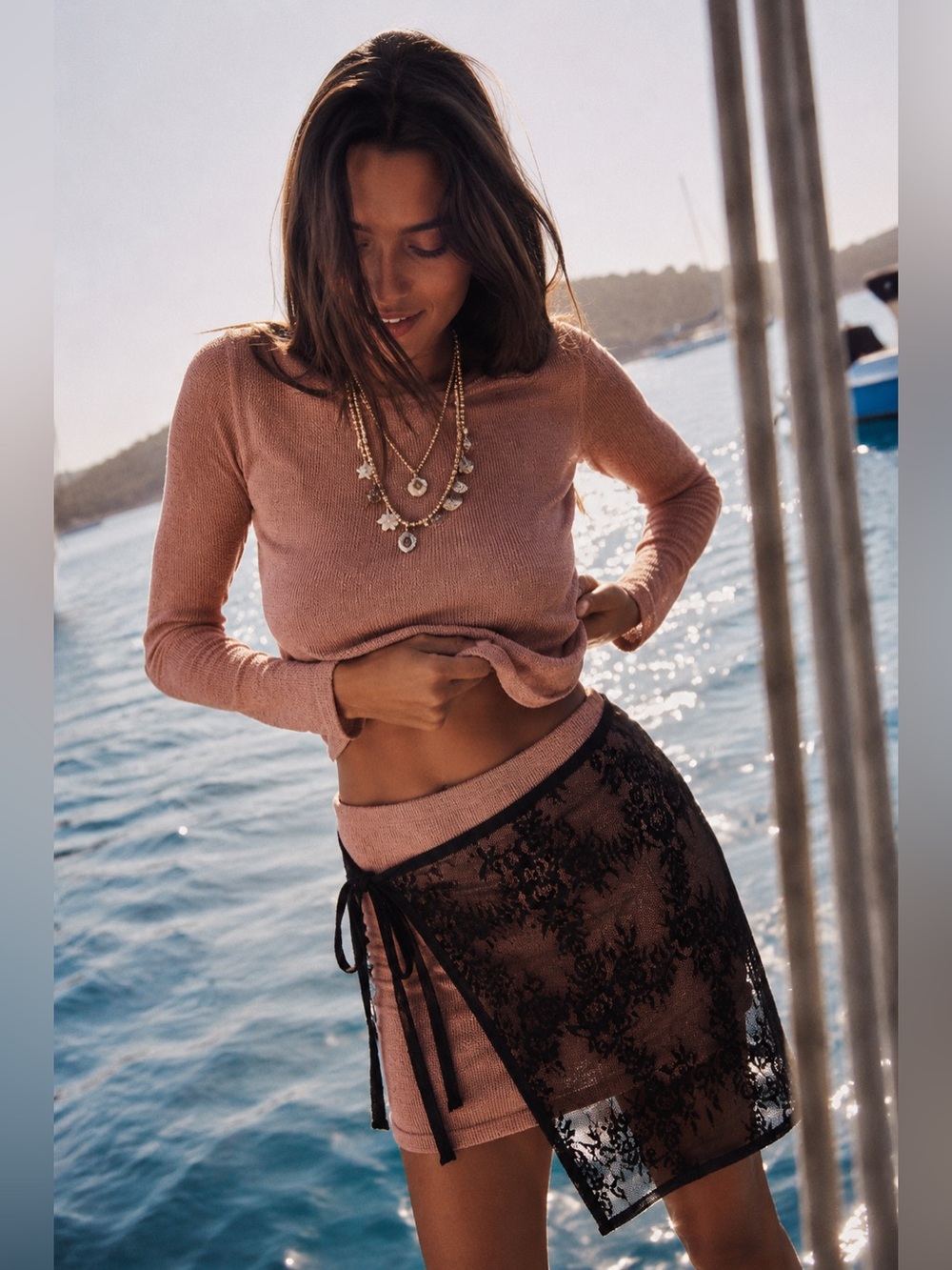 free people so mini sheer sarong